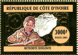 Meteorite Diogenite