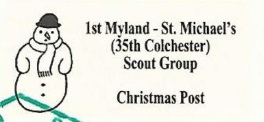 Snowman (1st Myland, 35th Colchester Scouts)