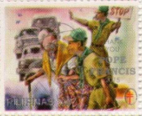 One Hundred Years of Scouting - Overprinted