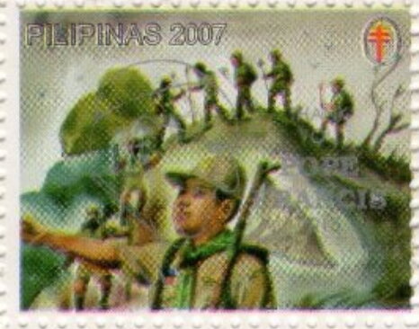 One Hundred Years of Scouting - Overprinted