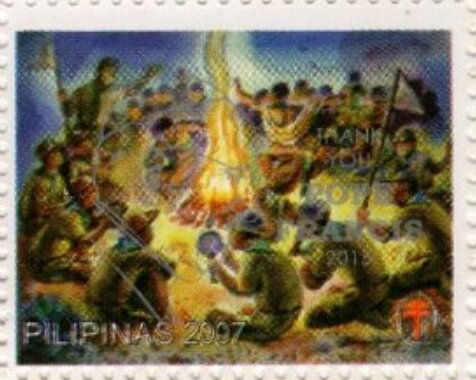 One Hundred Years of Scouting - Overprinted