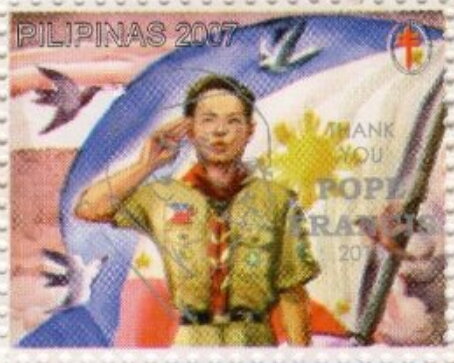 One Hundred Years of Scouting - Overprinted