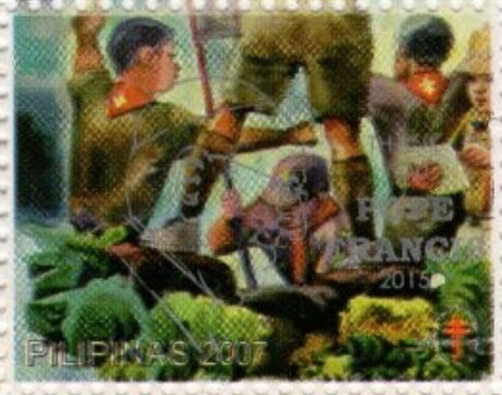 One Hundred Years of Scouting - Overprinted