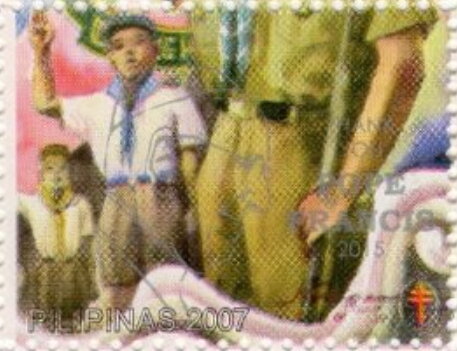 One Hundred Years of Scouting - Overprinted