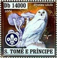 Owls and mushrooms (silver)