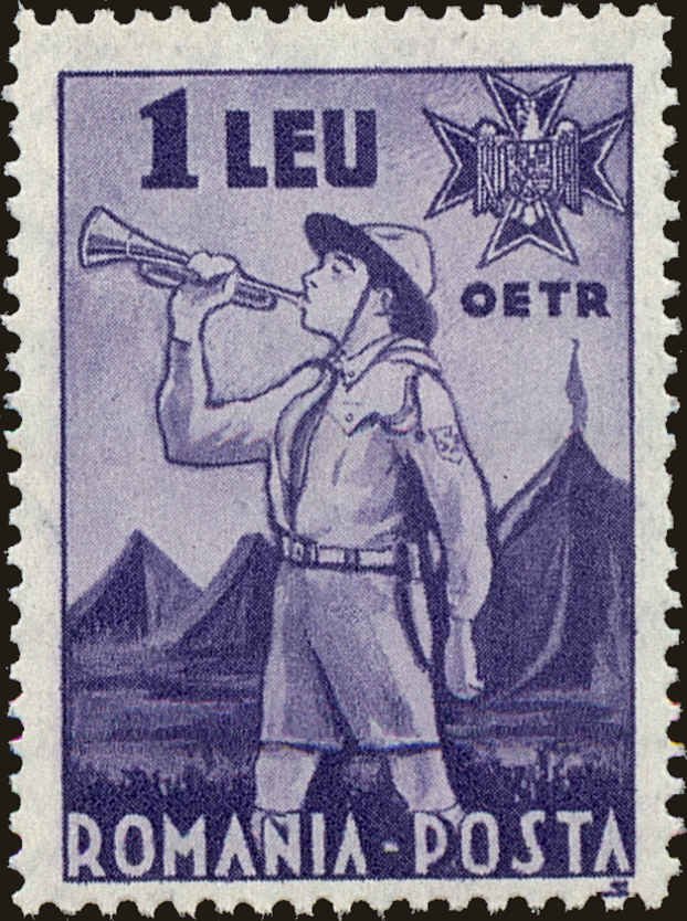 Scout reveille (bugle) — 1 leu