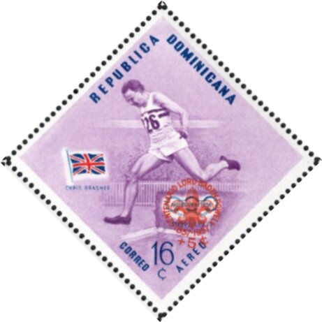 Chris Brasher, Great Britain — 16 + 5 c