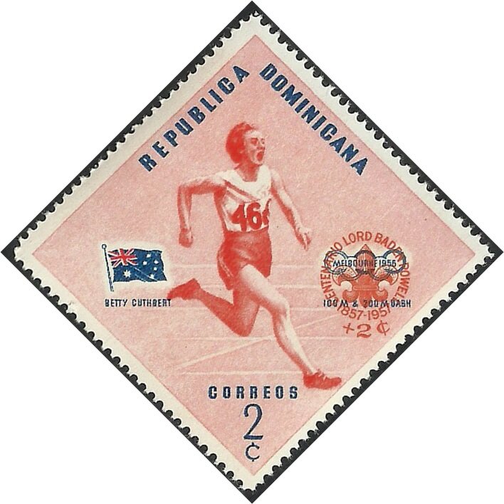 Betty Cuthbert, Australia — 2 + 2 c