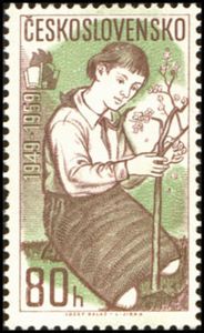Girl planting a tree — 80 h
