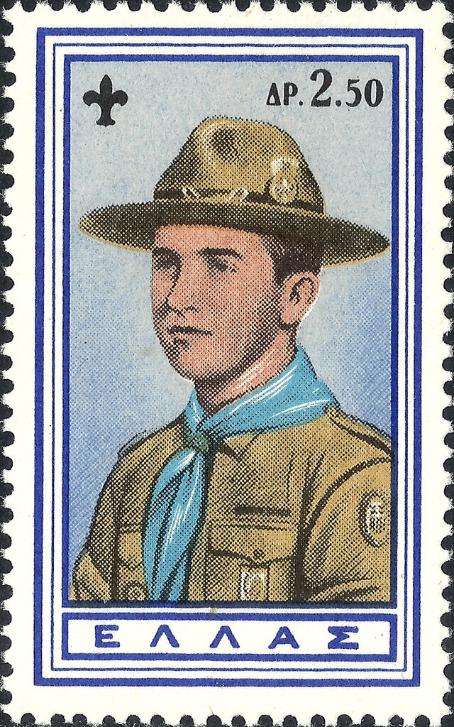 Crown Prince Constantine as a Scout