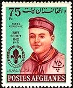 Boy Scout portrait