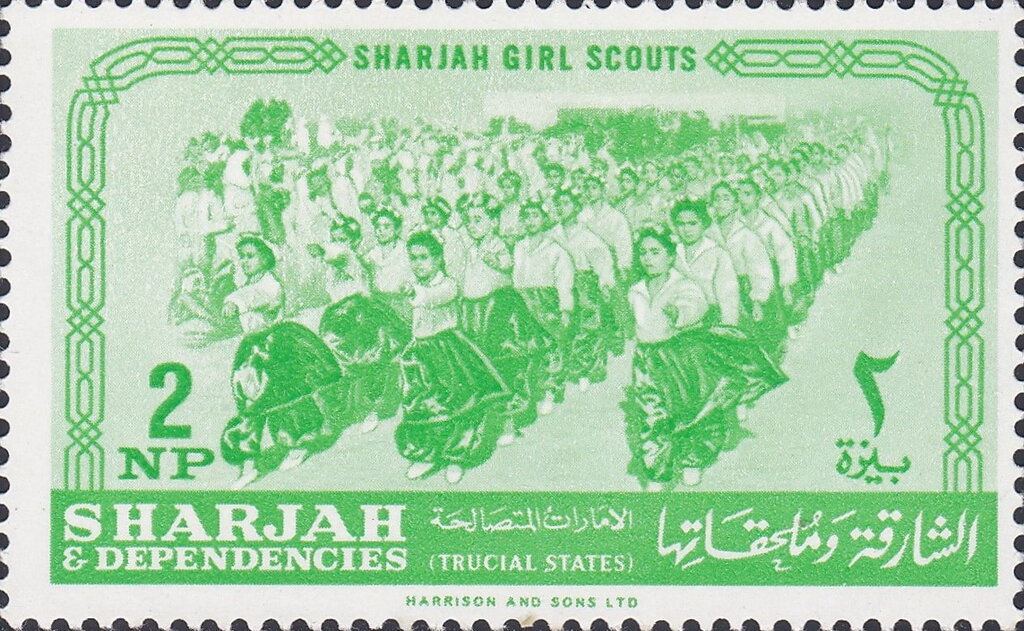 Guides marching
