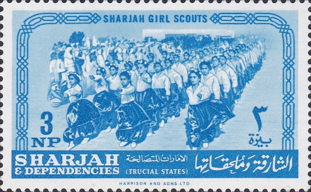 Guides marching