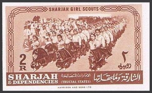 Guides marching