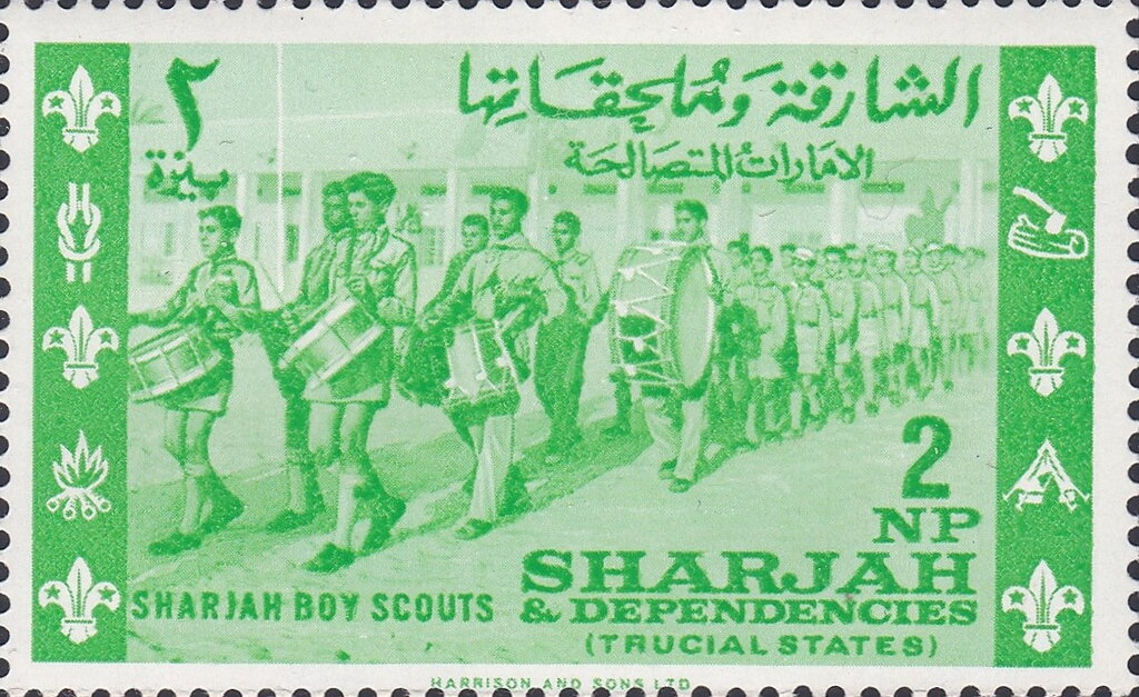 Scout march-past