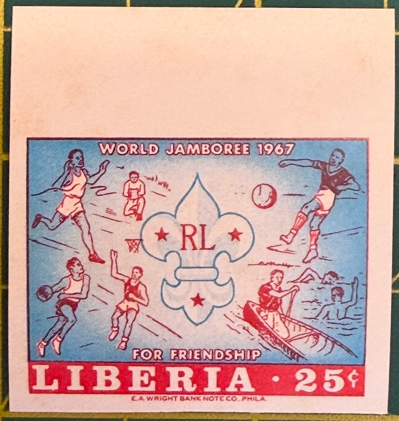 Scout sports and Liberian emblem