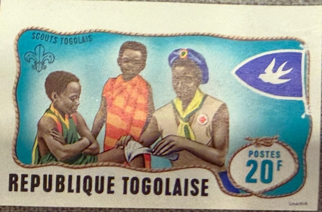 First aid, imperforate