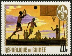 Basketball, perforated