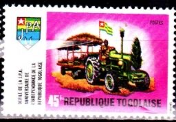 Tractor in the Independence parade
