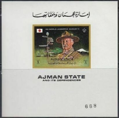 Robert Baden-Powell — souvenir sheet