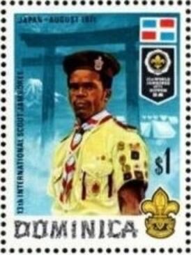 $1 Scout with the Dominican Republic flag