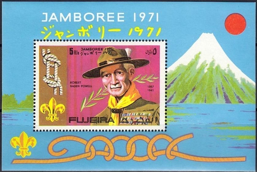 Baden-Powell and Mount Fuji
