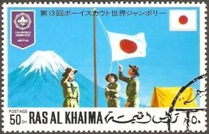 Flag hoisting