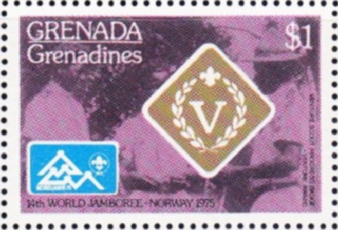 $1 Venture Award — cut-out from the souvenir sheet