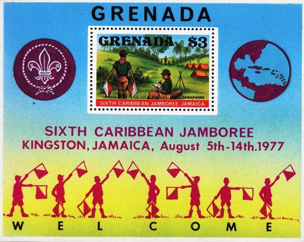 Souvenir sheet — semaphore