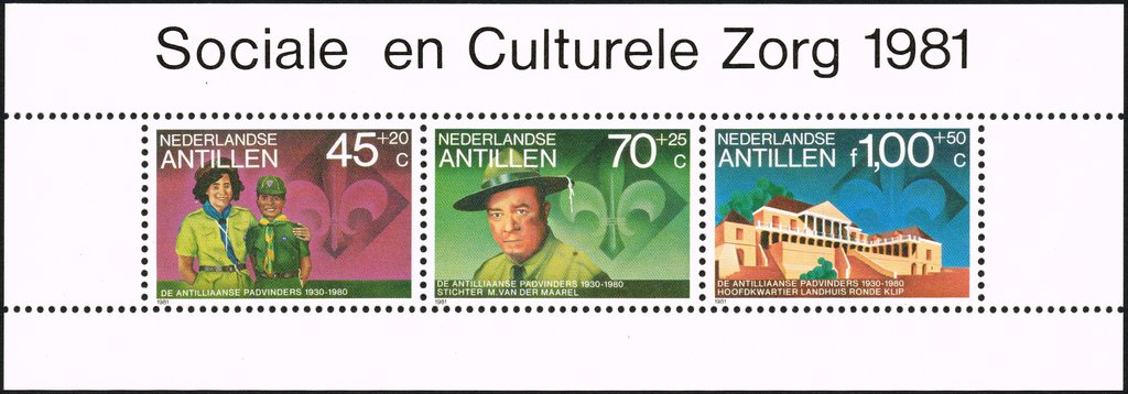 Sociale en Culturele Zorg souvenir sheet