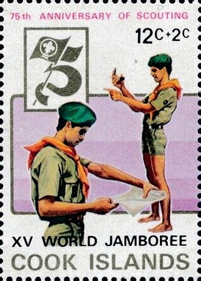 Scouts Surtaxed Overprinted