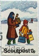People Walking with Presents