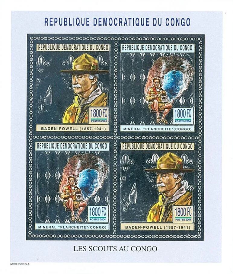 Lord Baden-Powell - Scouts and Plancheite