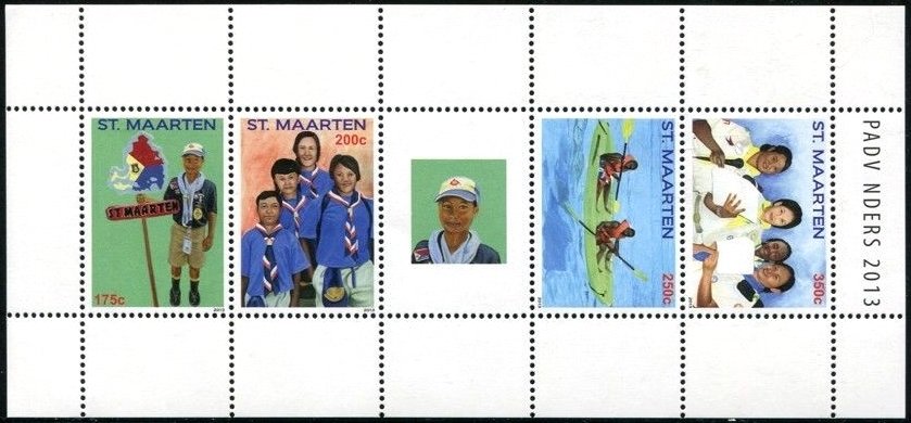 Minature Sheet, Scouting