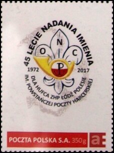 45th anniversary of the naming of the ZHP Łódź-Polesie Powst